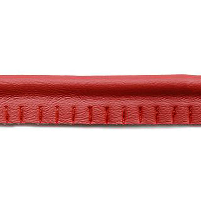 3/16" x 5/16" White Water Red (001) Upholstery Piping Welt Image 1