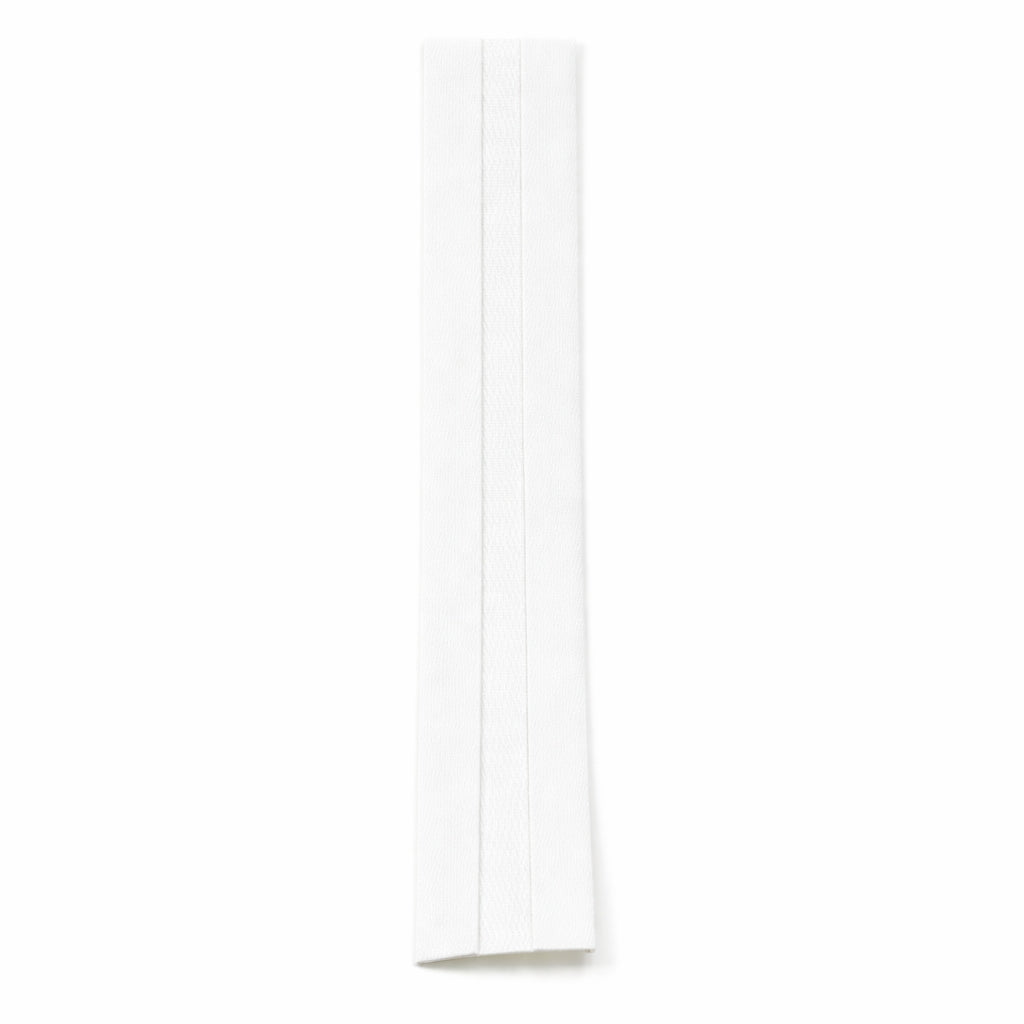3/4" Stamoid™ Snow White Bias Binding Tape Image 2