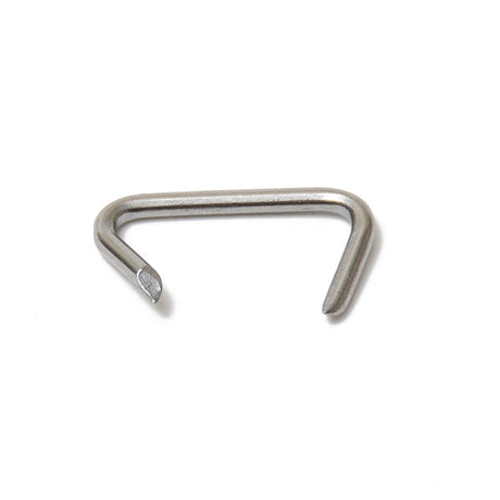 3/4" Steel Upholstery Hog Ring Clamps Image 1