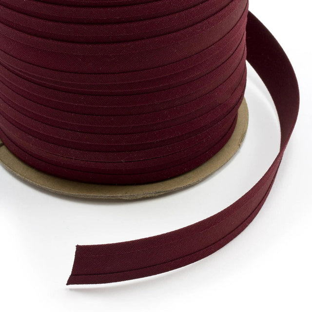 3/4" Sunbrella® Burgundy Bias Binding Tape Image 1