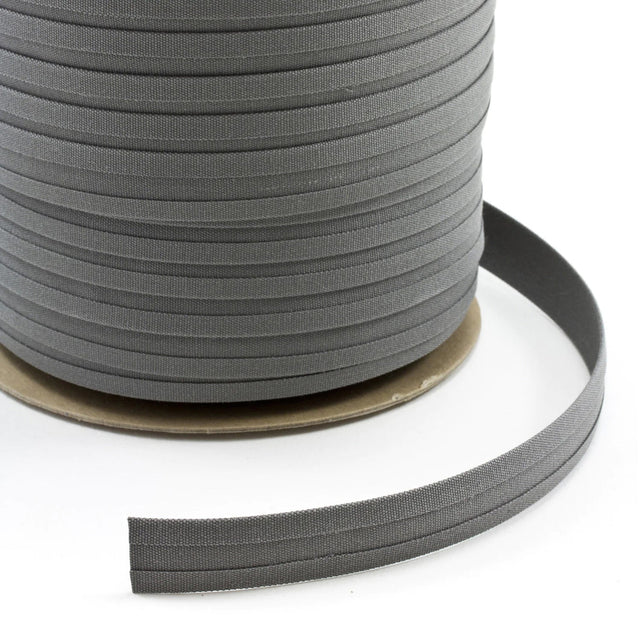 3/4" Sunbrella® Charcoal Gray Straight-Cut Binding Tape Image 1