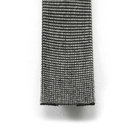 3/4" Sunbrella® Charcoal Tweed Straight-Cut Binding Tape Image 2
