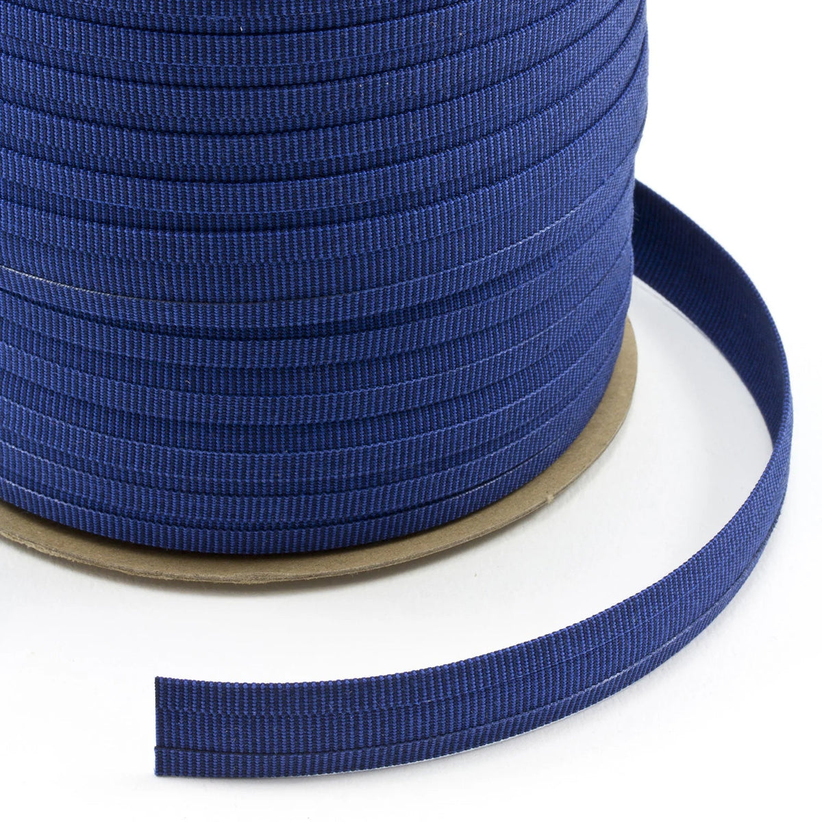 3/4" Sunbrella® Mediterranean Blue Tweed Straight-Cut Binding Tape Image 1
