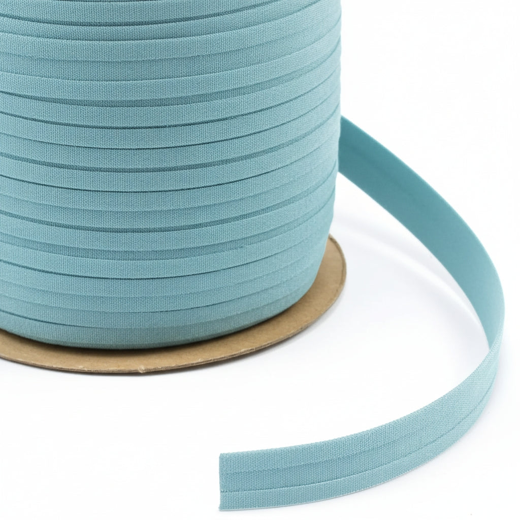 3/4" Sunbrella® Mineral Blue Straight-Cut Binding Tape Image 1
