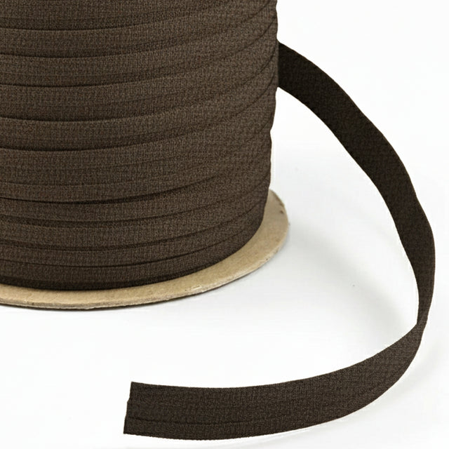3/4" Sunbrella® Walnut Brown Tweed Straight-Cut Binding Tape Image 1