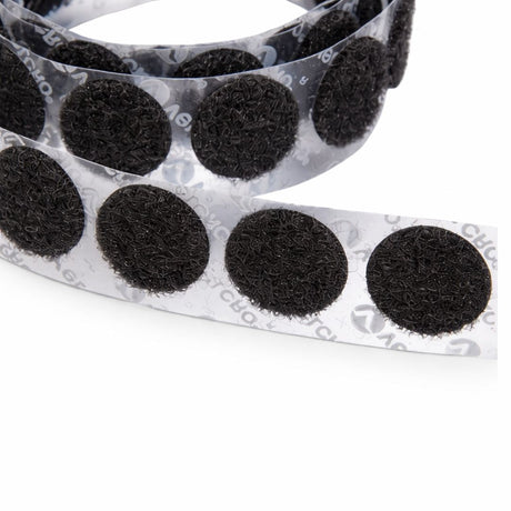 3/4" VELCRO® VELCOIN® Adhesive-Backed Loop Fastener Image 1