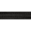 3/4" White Water Black (9009) Hidem Gimp Welt Image 1