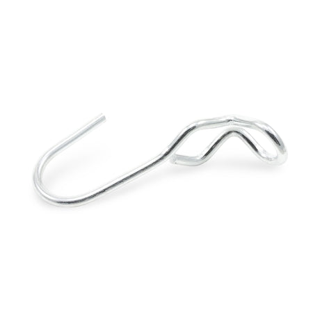 3/8" (#12) Galvanized Steel Double Eye Hook Image 1