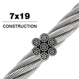 3/8" 7x19 Galvanized Aircraft Cable Image 2