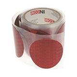 3" Round Peel & Stick Road Reflector Tape Image 1