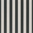 46" Sunbrella® Beaufort Black/White 6 Bar (5704-0000) Awning/Marine Fabric Image 1