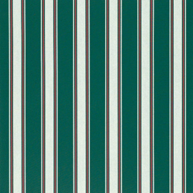 46" Sunbrella® Forest Green Fancy (4790-0000) Awning/Marine Fabric Image 1