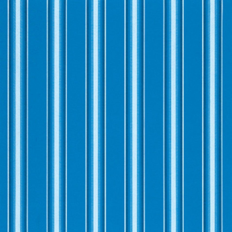 46" Sunbrella® Pacific Blue Fancy (4755-0000) Awning/Marine Fabric Image 1