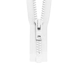 48" YKK® #8 VISLON® (Molded Tooth) Separating Zipper Image 3