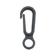 5/16" Black Polyacetal Small Round Snap Hook Image 1