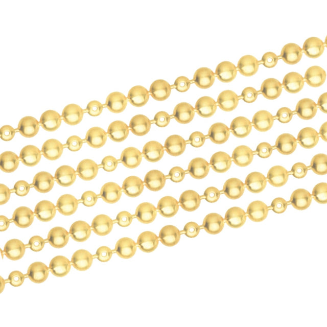 5/8" Brass-Plated Decorative Nail Strip (1 Metre) Image 1