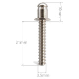 5/8" DOT® Lift-the-DOT® Three-Way Locking Fastener Machine Screw Stud with Nut Image 3