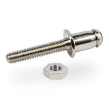 5/8" DOT® Lift-the-DOT® Three-Way Locking Fastener Machine Screw Stud with Nut Image 2