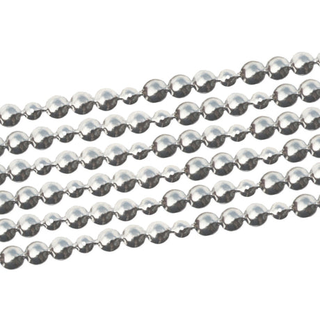 5/8" Nickel-Plated Decorative Nail Strip (1 Metre) Image 1