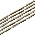5/8" Old Gold Speckled Decorative Nail Strip (1 Metre) Image 1