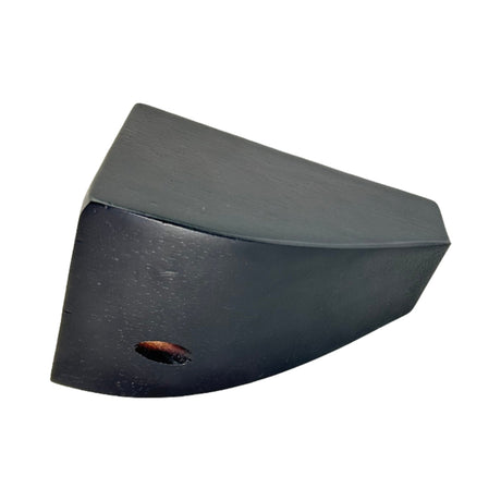 5" Mocha Curved Block Furniture Leg Image 2