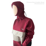 50" Red Neoprene Fabric Sheet Image 2