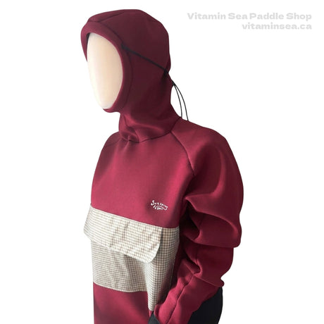 50" Red Neoprene Fabric Sheet Image 2