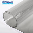53" x 110" STRATAGLASS® 40 Gauge Tinted Window Vinyl Sheet Image 1