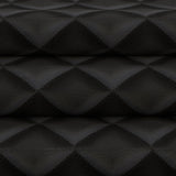 54" Arctic -40 Black (9009) Double-Quilted Vinyl Fabric Image 2