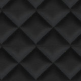 54" Arctic -40 Black (9009) Double-Quilted Vinyl Fabric Image 1