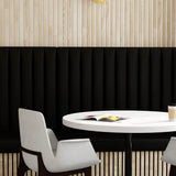 54" Autobahn Black (077) Vinyl Fabric Image 2