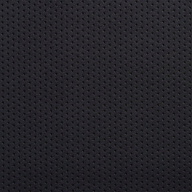 54" Black Foam-Backed Perforated Vinyl Headliner Fabric Image 1