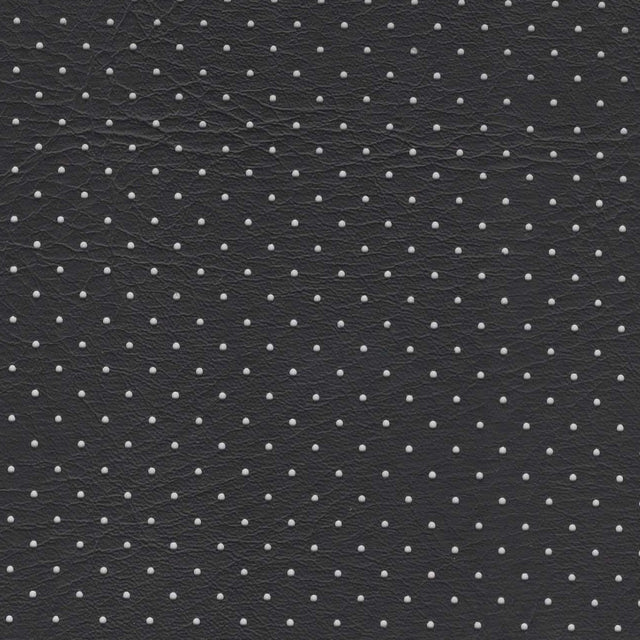 54" Black Perforated Vinyl Headliner Fabric Image 1