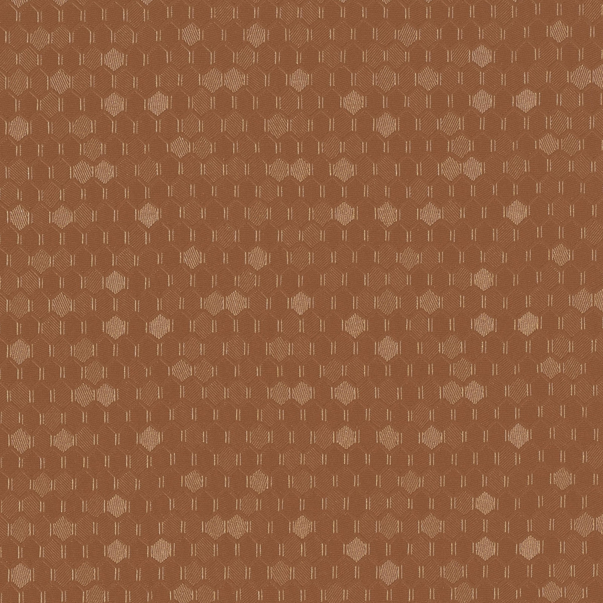 54" Morbern™ Hexx Copper (964) Vinyl Fabric Image 1