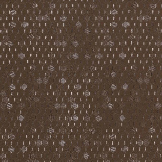 54" Morbern™ Hexx Espresso (963) Vinyl Fabric Image 1