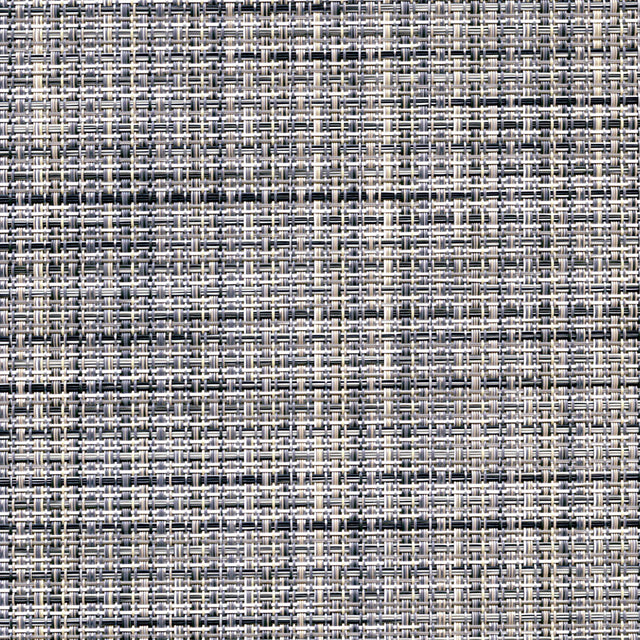 54" Phifertex® Wicker Weave Gannon Granite Vinyl Mesh Fabric swatch