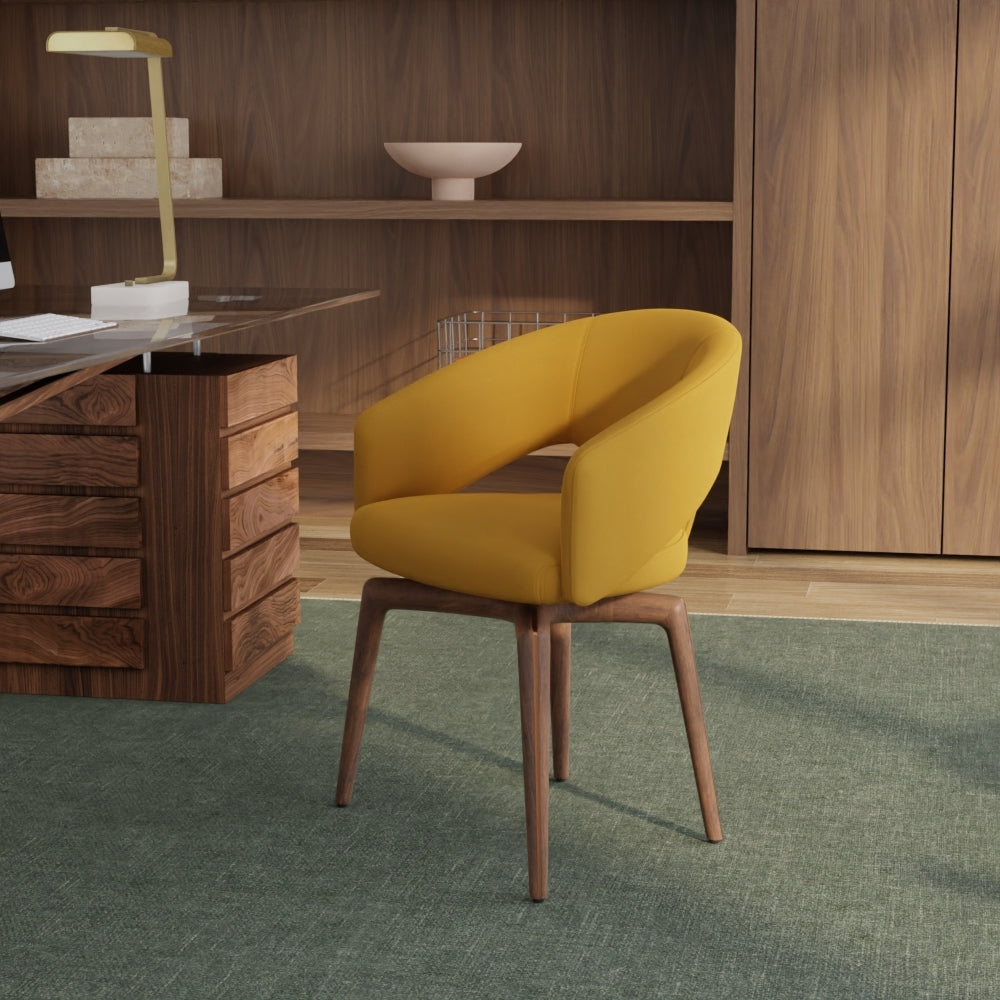 54" Spradling® Silvertex Turmeric (8855) Vinyl Fabric - upholstery example