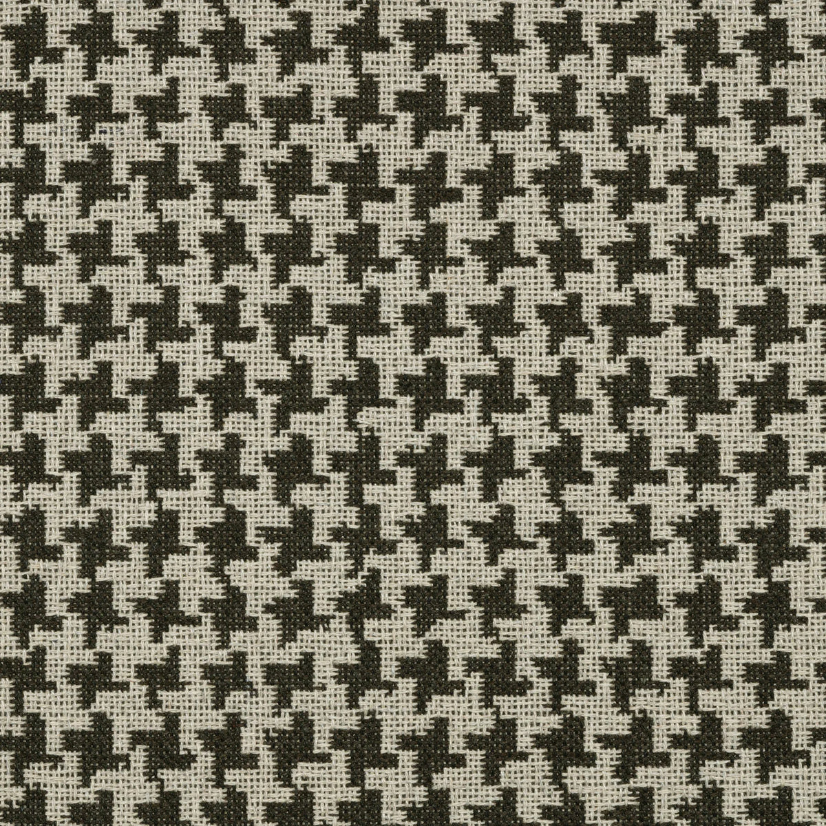 54" Sunbrella® Hound Raven (305674-0002) Upholstery Fabric swatch