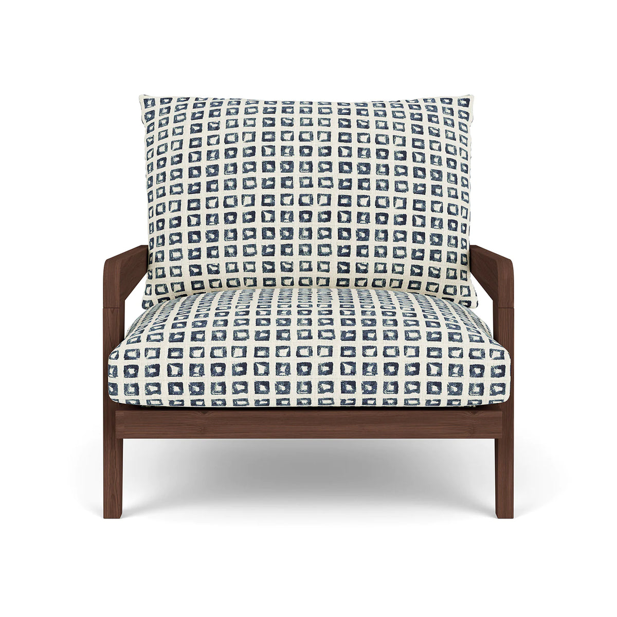 54" Sunbrella® Kindle Indigo (145666-0004) Upholstery Fabric lifestyle