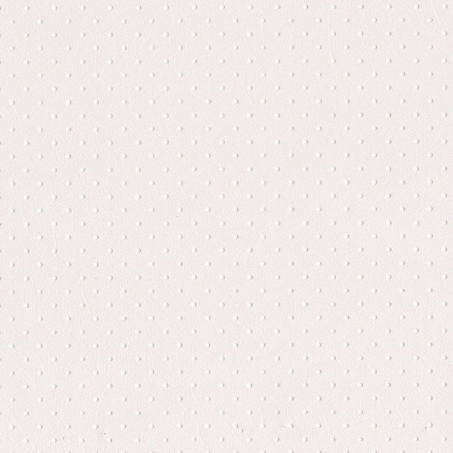 54" White Perforated Vinyl Headliner Fabric Image 1
