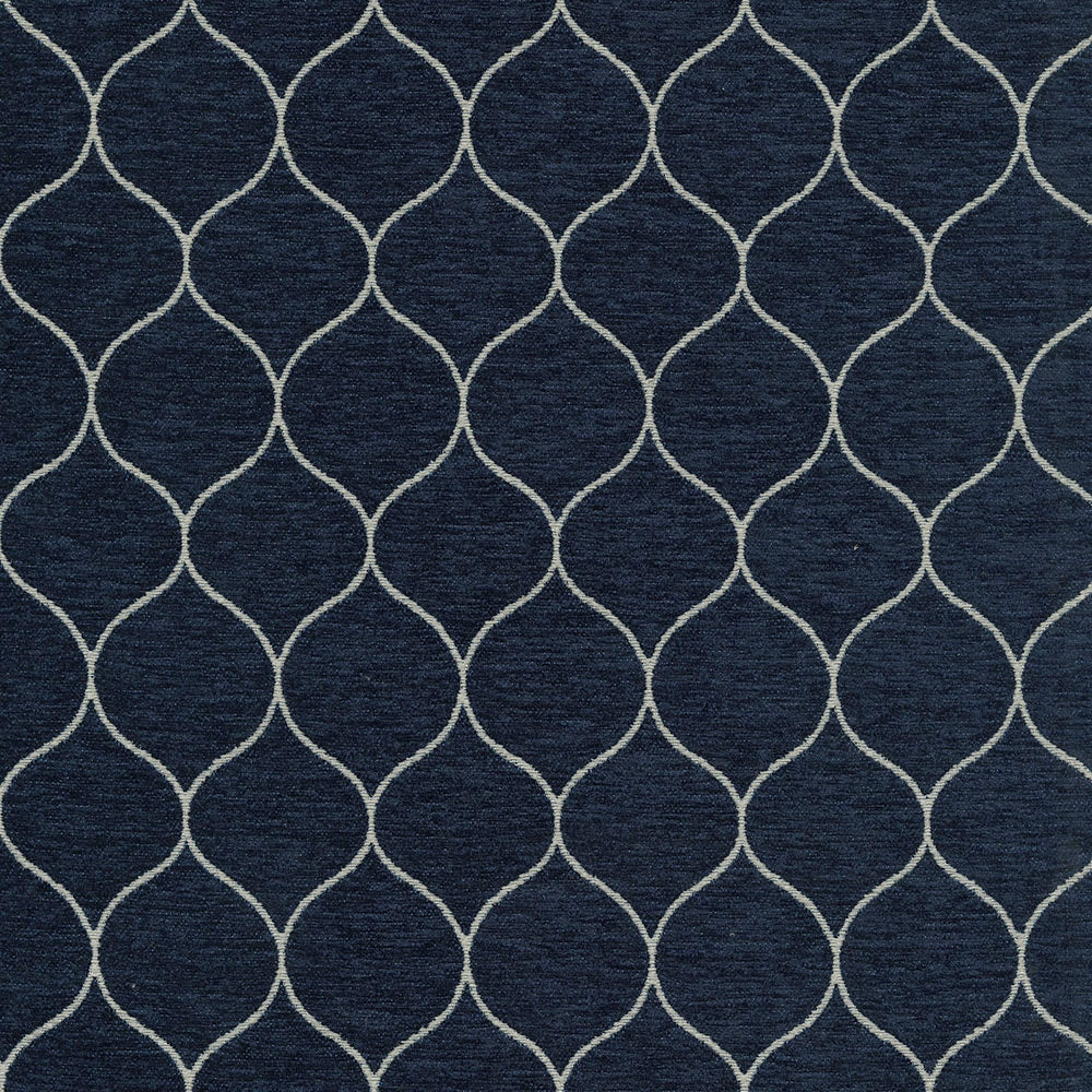 55" Salute Midnight (305) Upholstery Fabric Image 1