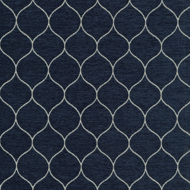 55" Salute Midnight (305) Upholstery Fabric Image 1