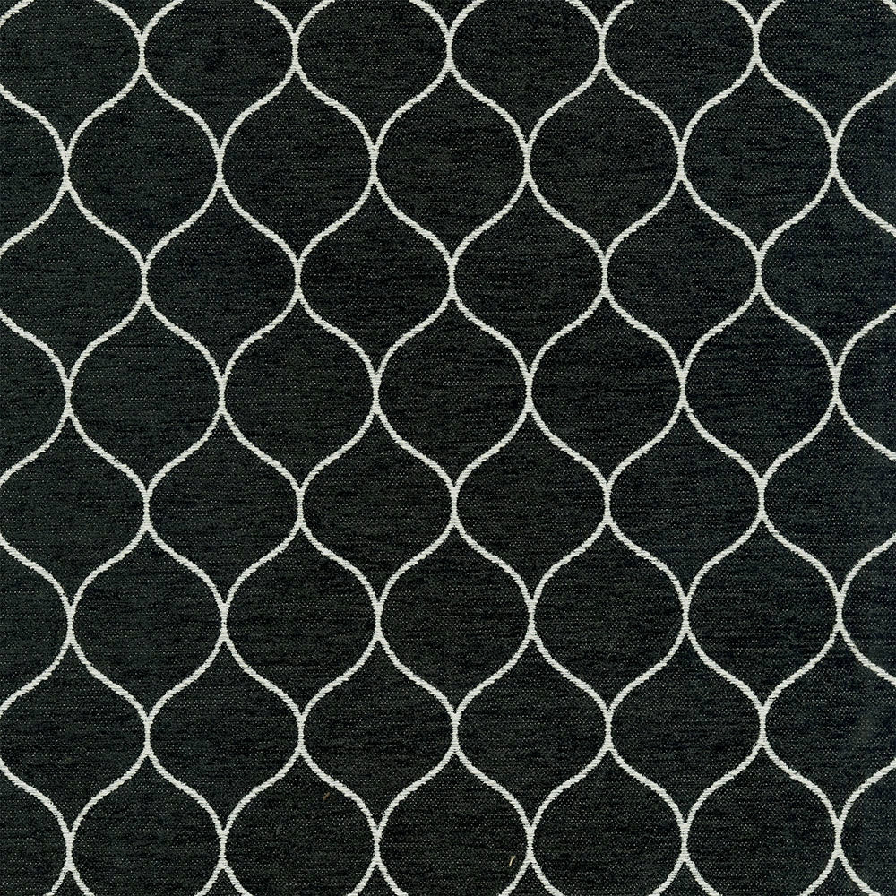 55" Salute Onyx (9009) Upholstery Fabric Image 1