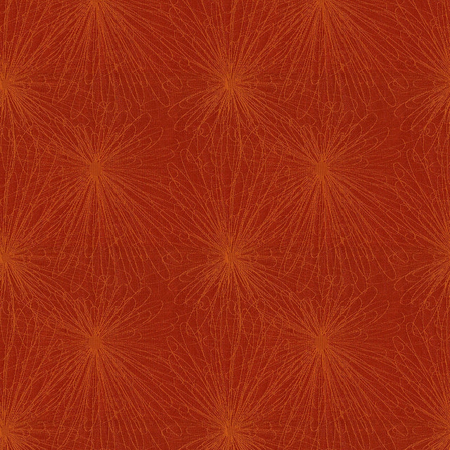 56" Flourish Flame (44) Upholstery Fabric Image 1