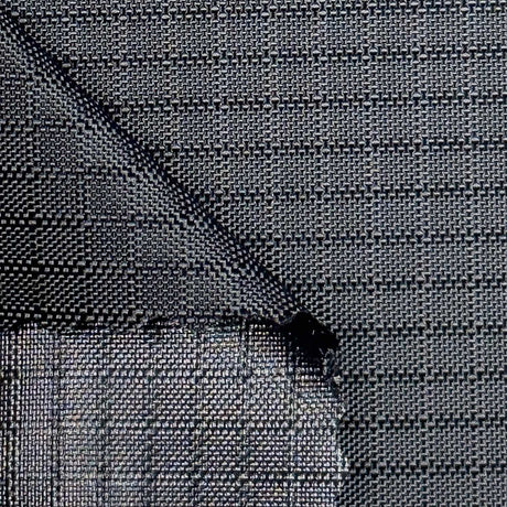 59" Black 200D Double Wall Ripstop Nylon Fabric Image 1