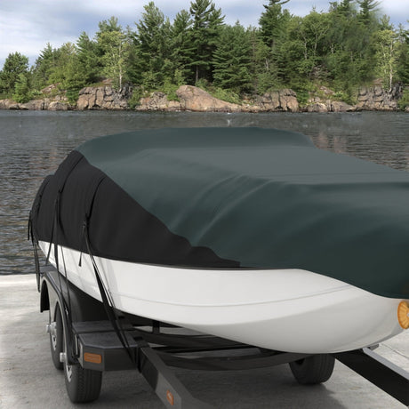 60" Atlantis Forest Green (22) Cover Fabric - Boat cover application
