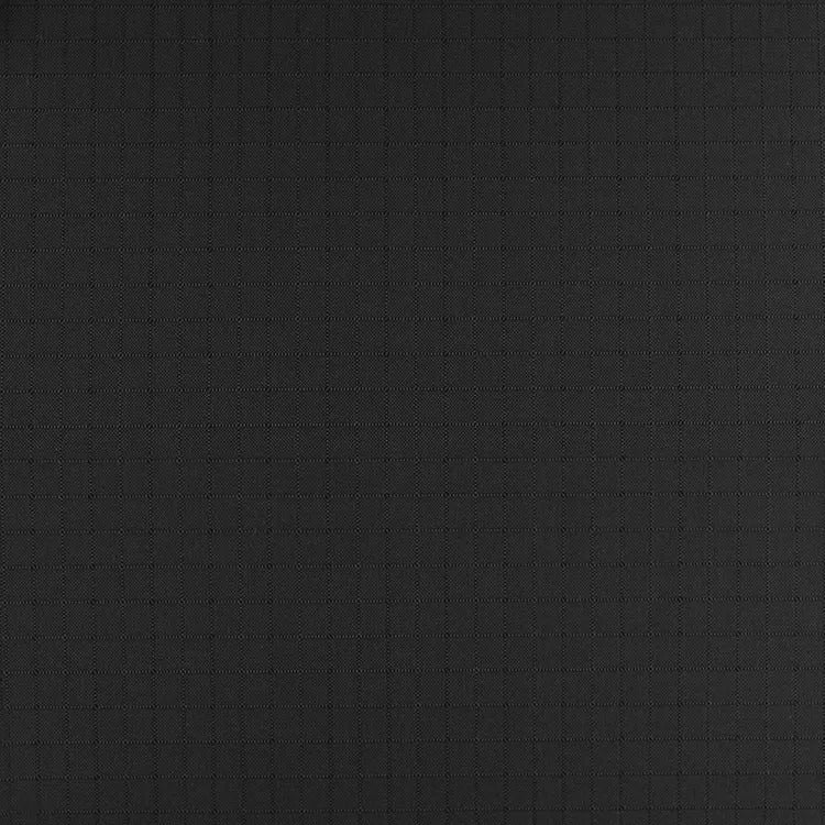 60" Black 70D x 210D Ripstop Nylon Fabric Image 1