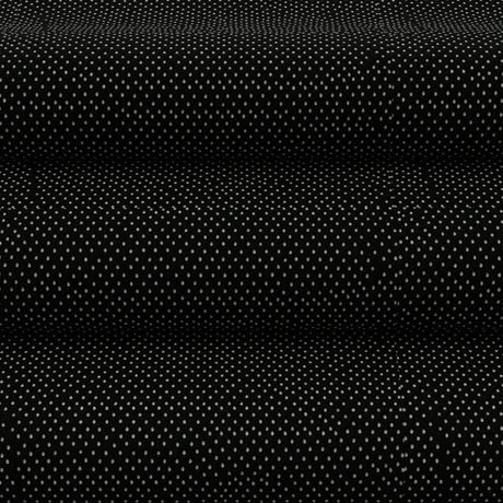 60" Black Jersey/Athletic Wear Mesh Fabric Image 2