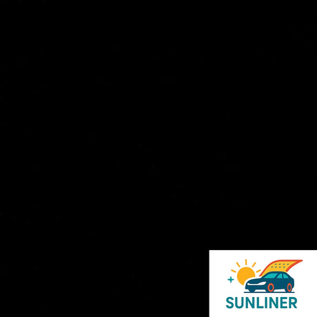 60" SunLiner Black Flat-Knit Headliner Fabric Image 1