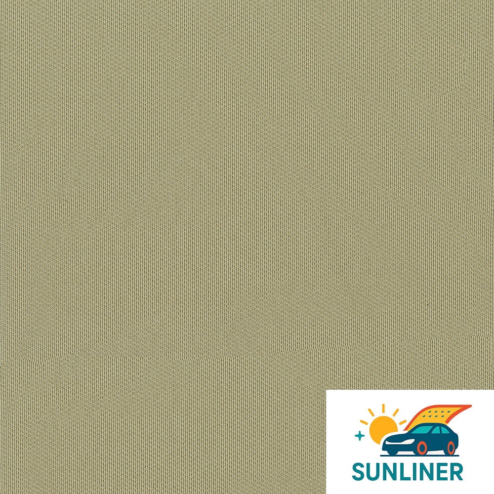 60" SunLiner Light Parchment Flat-Knit Headliner Fabric Image 1